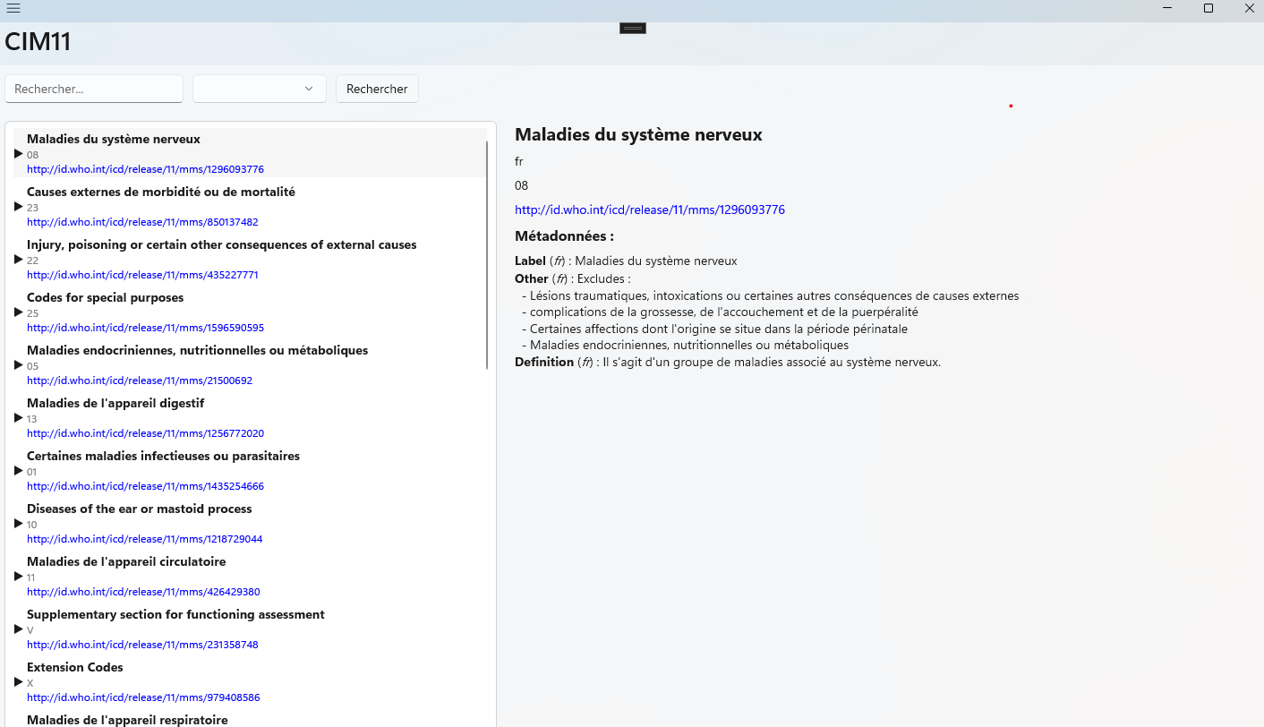 Application CIM-11